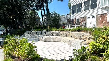 Hot Tub Pool & Koi Pond